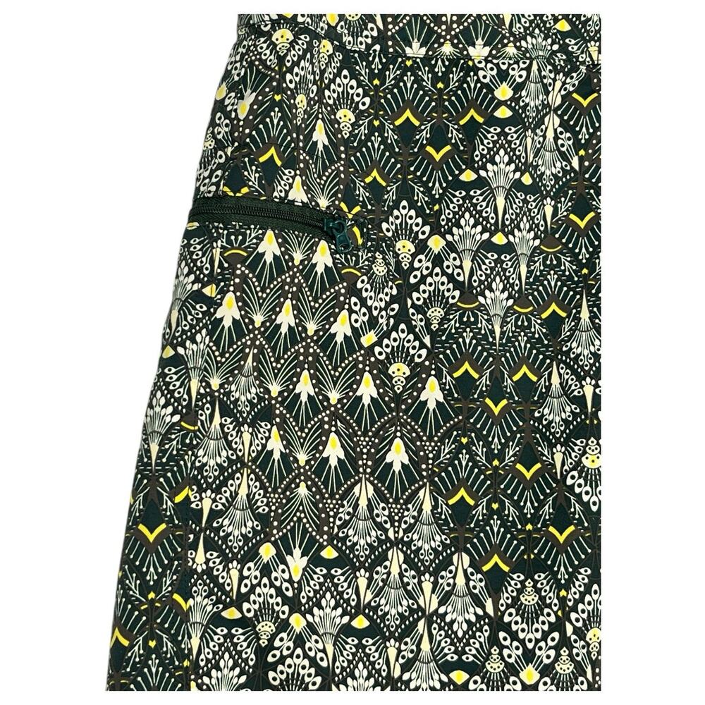 Patagonia Board Shorts Mens 36 Green Wavefarer Geometric Preppy Classic 66556 - Picture 5 of 13